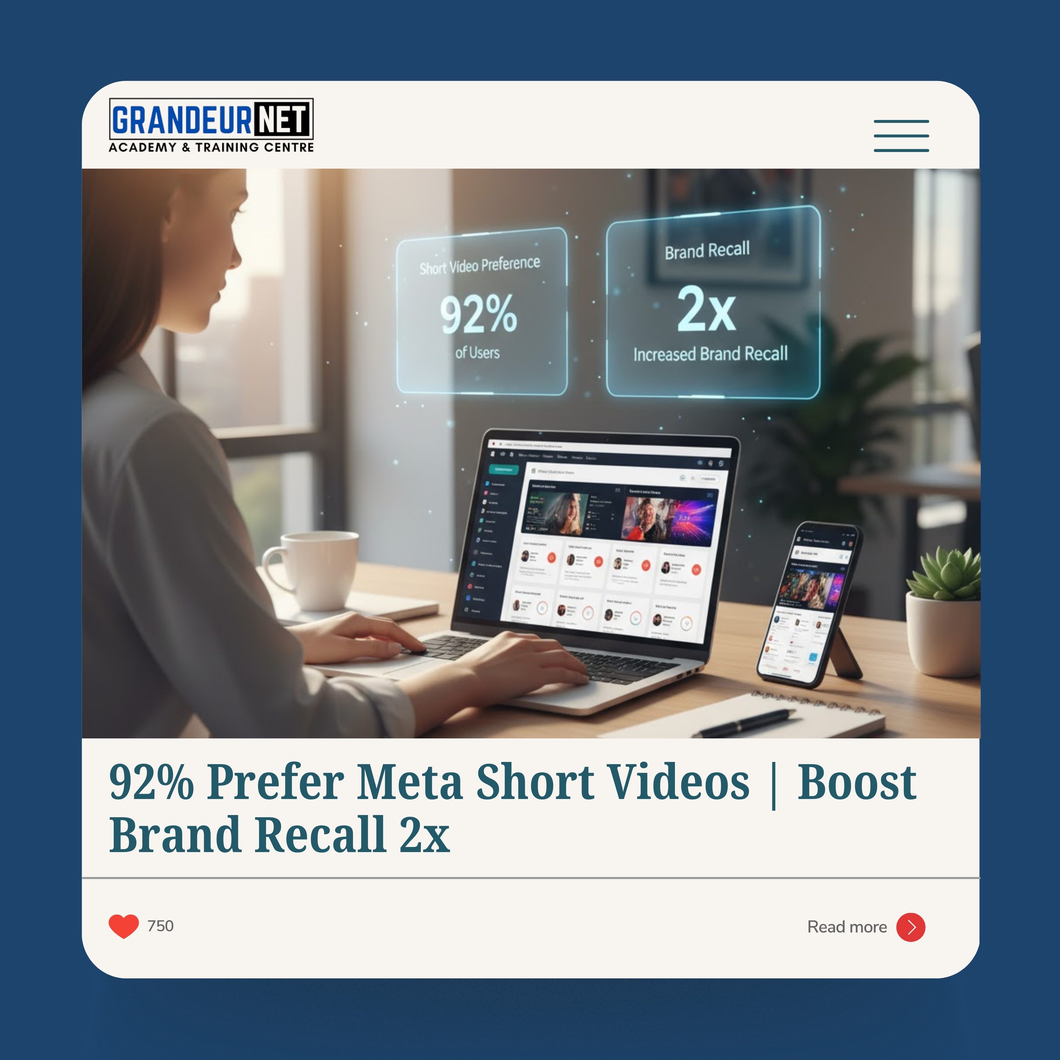 92% Prefer Meta Short Videos | Boost Brand Recall 2x
